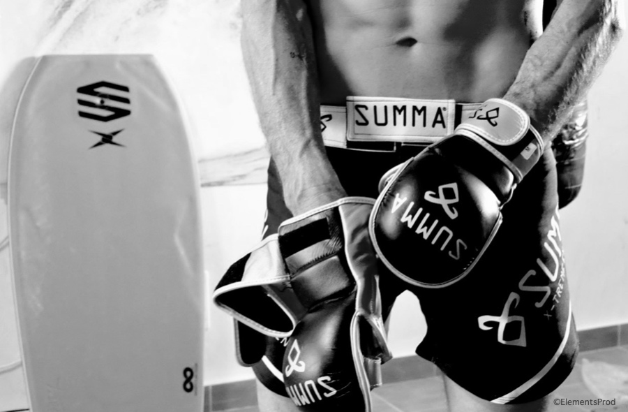 I am now a member of the Summa training team, a French brand for training clothes and accessories